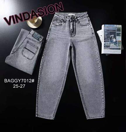 Джинсы Vindassion 7012 grey - делук
