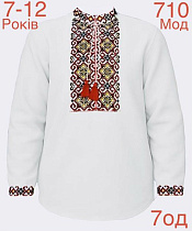 Вышиванка Надийка ND817-710 black - делук