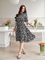 Платье Potok 885 black - делук