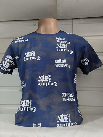 Футболка Panda 1829 blue - делук