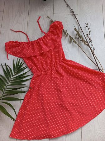 Платье No Brand Q01-1 red - делук