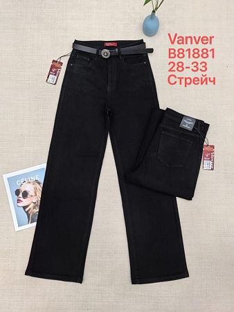 Джинсы Vanver B81881 black - делук