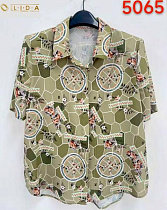 Рубашка Lida 5065 khaki - делук