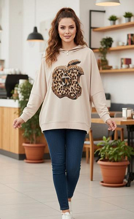 Свитер Julia JL918 beige - делук