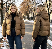 Куртка Jacket 6738 brown - делук