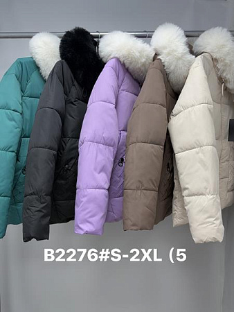 Куртка Jacket B2276 brown - делук