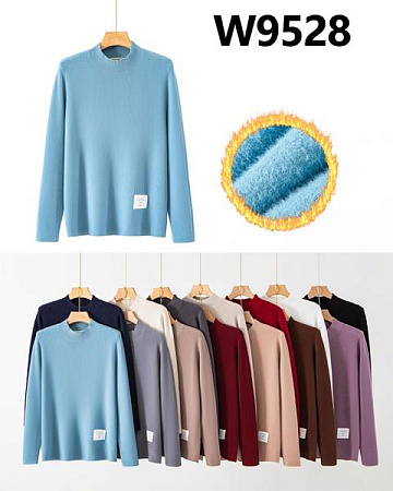 Свитер Anne-Kiss Me W9528 mix - делук