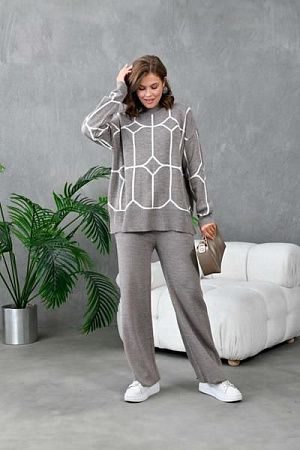 Костюм Karon 10351 grey - делук