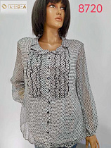 Блузка Lida 8720 grey - делук