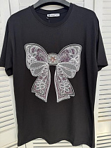 Футболка Karon 7019 black - делук