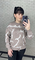 Свитер Levisha 25502 beige - делук