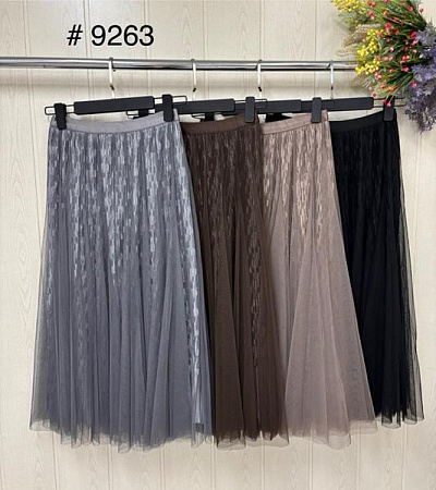 Юбка Nefertiti 9263 grey - делук