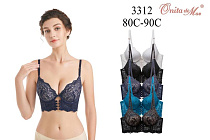 Бюстгальтер Diorella 3312C black - делук