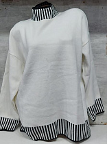 Свитер Julia JL476 white - делук