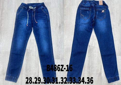 Джинсы God Baron B486Z-16 blue - делук
