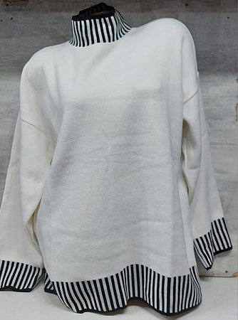 Свитер Julia JL476 white - делук
