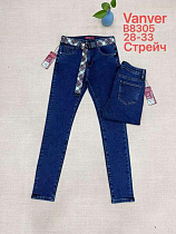 Джинсы Jeans Club B8305 navy - делук