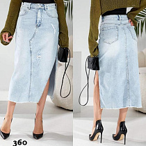 Юбка Liana Denim 360 l.blue - делук
