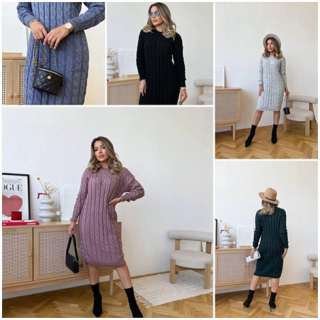 Платье Sevim SV1114 mix - делук