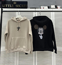 Худи Little Secret 2851 black - делук