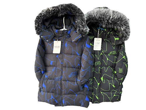 Куртка Farbique F374 black-green Куртка Farbique F374 black-green - делук