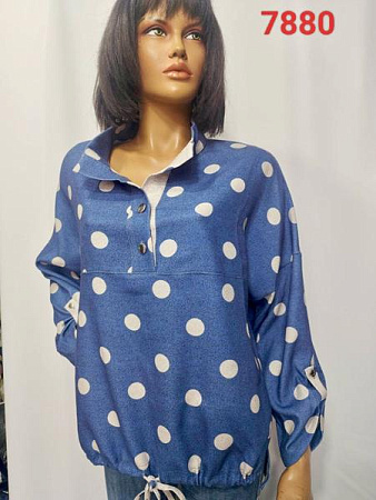 Свитер Lida 7880 blue - делук