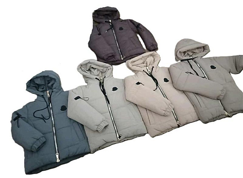 Куртка Shon S1700 l.grey - делук