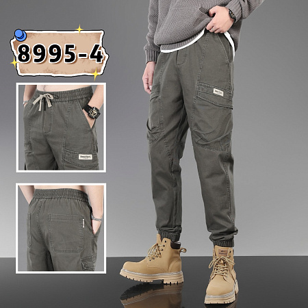 Джинсы God Baron 8995-4 khaki - делук