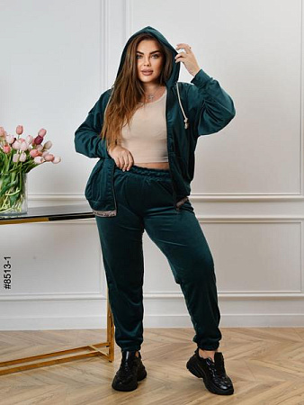 Костюм Спорт Odesaopt 8513-1 green - делук