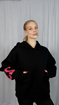 Худи Arina 4250 black - делук