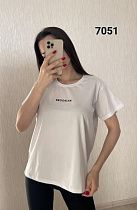 Футболка Fsn 7051 white - делук