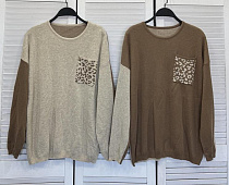 Свитер Divo DV447 brown - делук