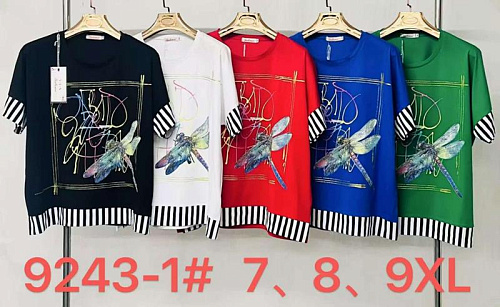 Футболка Immei 9243-1 red - делук