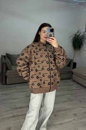 Кофта Спорт S.Style 634 brown - делук