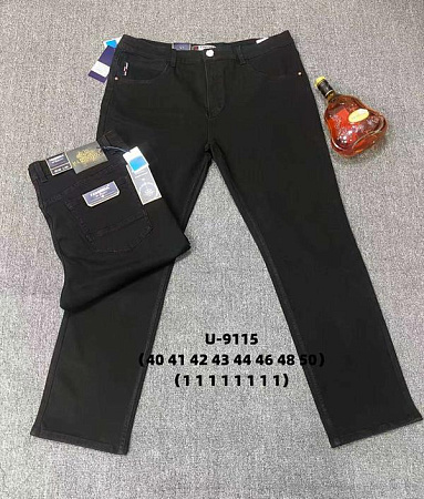 Джинсы Fangsida U9115 black - делук