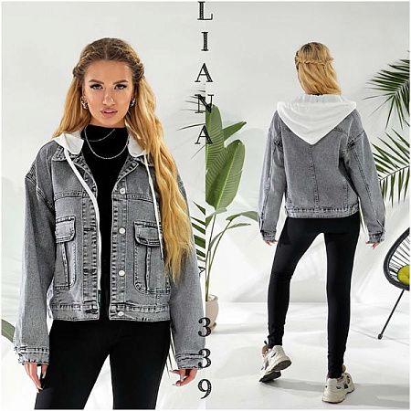 Куртка Liana Denim 339 grey - делук