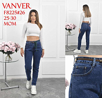Джинсы Vanver F8225 blue - делук