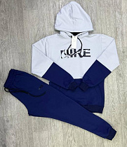 Костюм Спорт Mirwear MW230-254 white-navy - делук