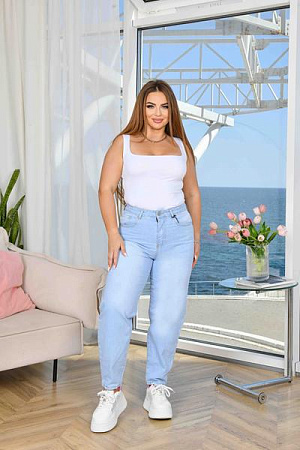 Джинсы Ruxa 1843 l.blue - делук