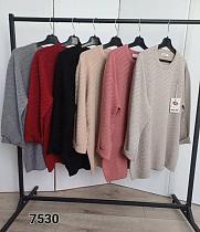 Свитер Fsn 7530 l.grey - делук