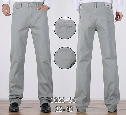 Брюки Lili 1026-36 l.grey - делук