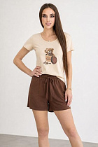 Пижама Trikotag 601145 beige - делук