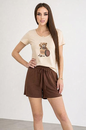 Пижама Trikotag 601145 beige - делук