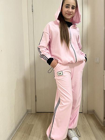 Костюм Спорт Moda School M242 pink - делук