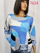 Свитер Lida 7624 blue - делук