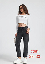 Джинсы Newjeans 7061 d.grey - делук