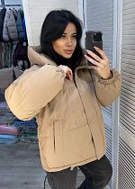Куртка Dgmd 7007 beige - делук