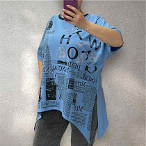 Футболка Elena&Vika 25319 l.blue - делук