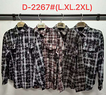 Рубашка Saint Wish D2267 black - делук