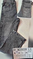 Джинсы God Baron M25039-LS grey - делук